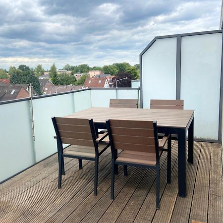 Apartament Micasa Ol - Modernes Penthouse - Stellplatz - Kueche - Wlan - Dachterrasse Oldenburg Zewnętrze zdjęcie