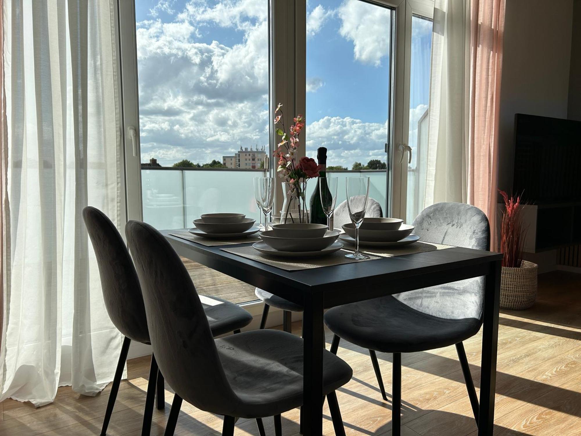 Apartament Micasa Ol - Modernes Penthouse - Stellplatz - Kueche - Wlan - Dachterrasse Oldenburg Zewnętrze zdjęcie