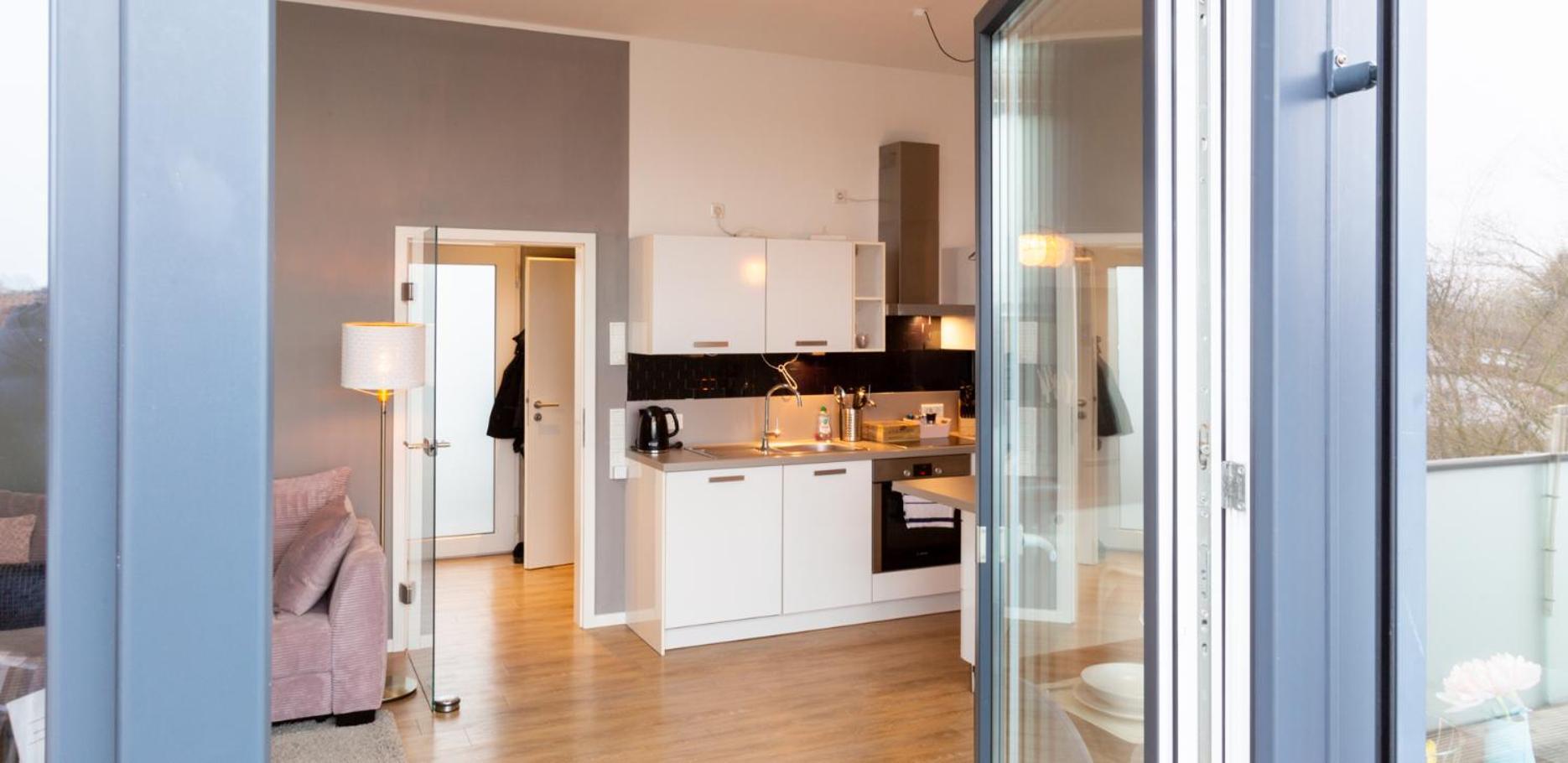 Apartament Micasa Ol - Modernes Penthouse - Stellplatz - Kueche - Wlan - Dachterrasse Oldenburg Zewnętrze zdjęcie