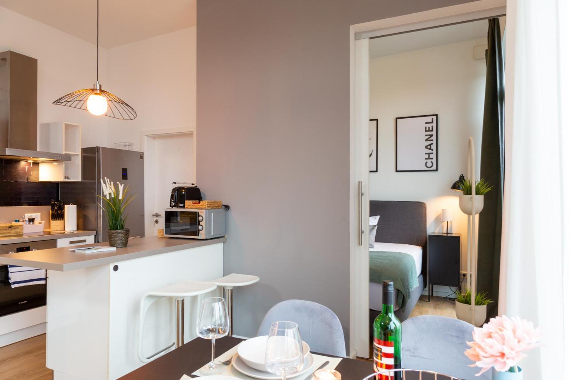 Apartament Micasa Ol - Modernes Penthouse - Stellplatz - Kueche - Wlan - Dachterrasse Oldenburg Zewnętrze zdjęcie