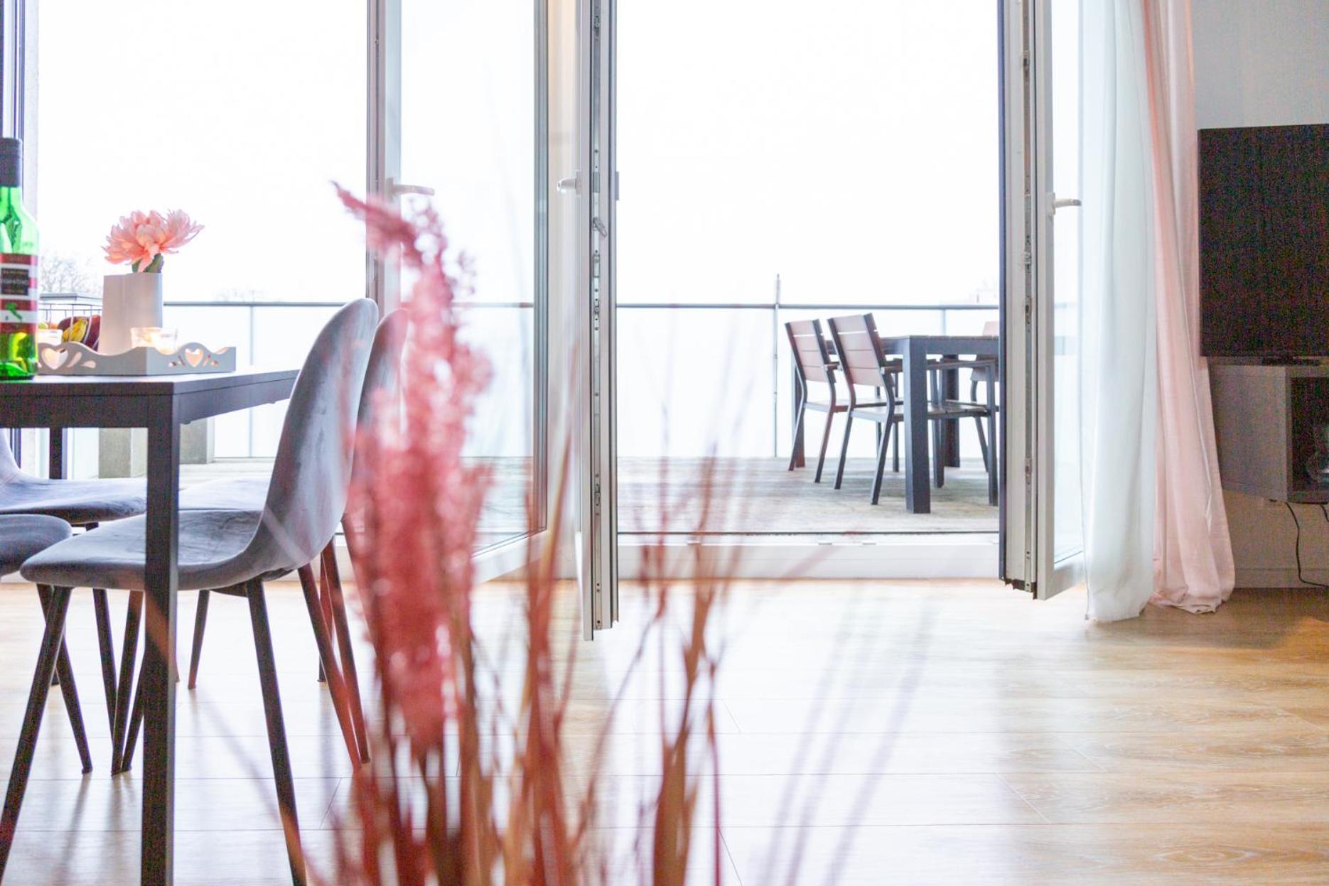 Apartament Micasa Ol - Modernes Penthouse - Stellplatz - Kueche - Wlan - Dachterrasse Oldenburg Zewnętrze zdjęcie